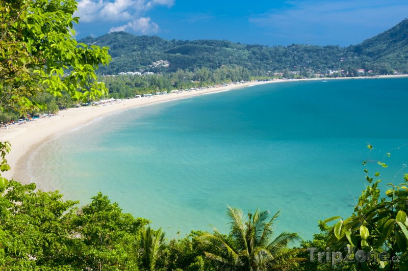 Fotka, Foto Pohled na pláž Kamala (Phuket, Thajsko)