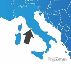 Poloha Vatikánu na mapě Evropy