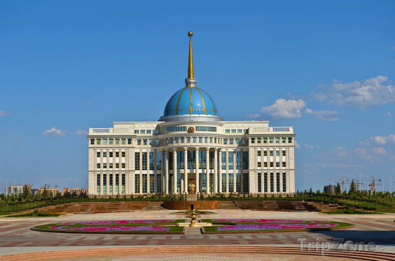 Fotka, Foto Prezidentský palác Ak Orda v Astaně (Kazachstán)