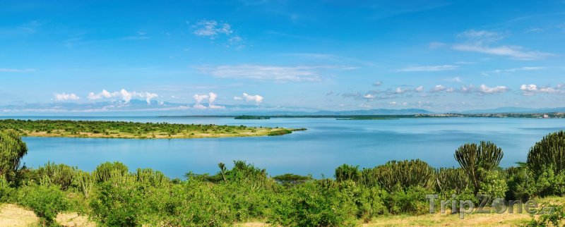 Fotka, Foto Přírodní vodní kanál Kazinga (Uganda)