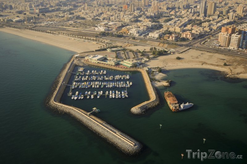 Fotka, Foto Přístav pro jachty v Kuvajtu (Kuvajt)