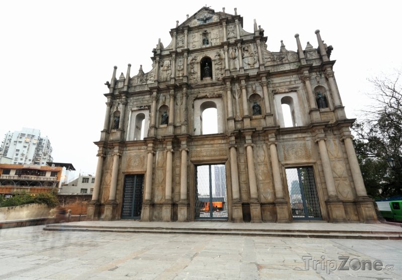 Fotka, Foto Ruiny katedrály Sv. Pavla (Macao)