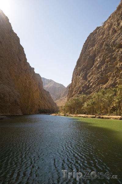 Fotka, Foto Skalní údolí Shaab (Omán)