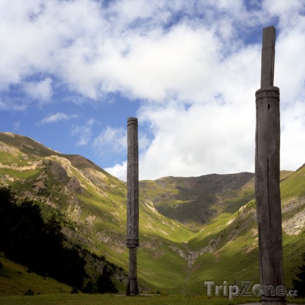 Fotka, Foto Totemy u hory Cassamanya (Andorra)