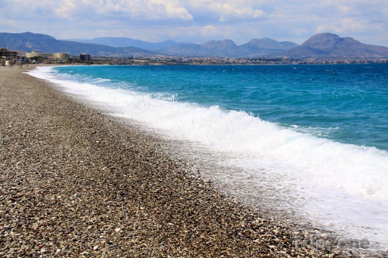 Fotka, Foto Vlny na pobřeží (Samos, Řecko)