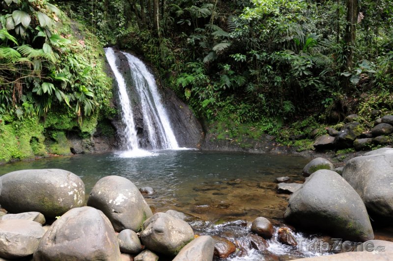 Fotka, Foto Vodopád Carbet Falls (Guadeloupe)