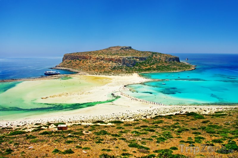 Fotka, Foto Zátoka Balos na Krétě (Kréta, Řecko)