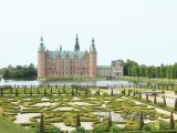 Barokní zahrada u hradu Frederiksborg