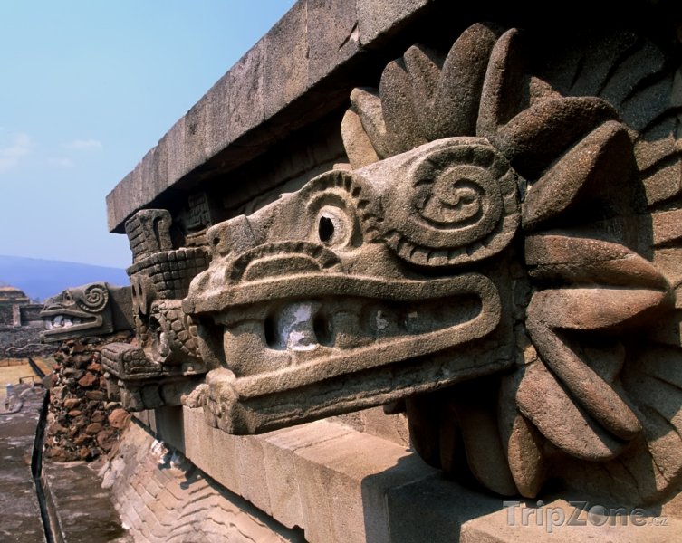 Fotka, Foto Chrám v Teotihuacánu (Mexiko)