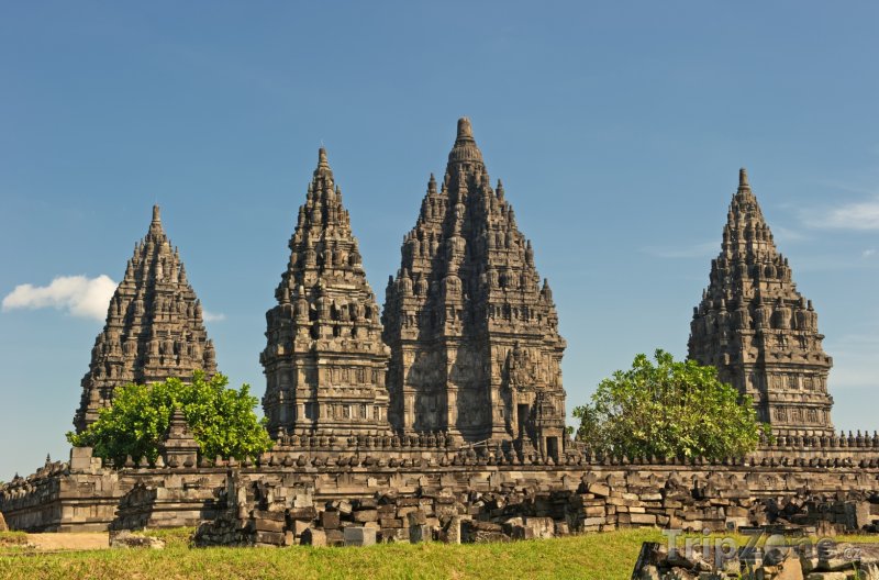 Fotka, Foto Chrámový komplex Prambanan na Jávě (Indonésie)