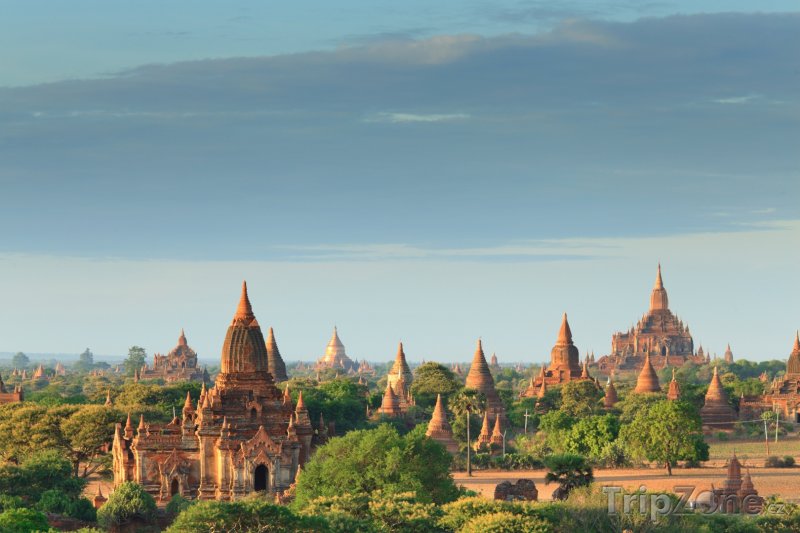Fotka, Foto Chrámy v Baganu (Barma)