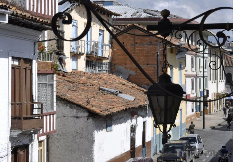 Fotka, Foto Domy ve městě Cuenca (Ekvádor)