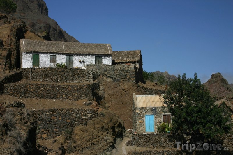 Fotka, Foto Farmářské domy na ostrově Santo Antão (Kapverdy)