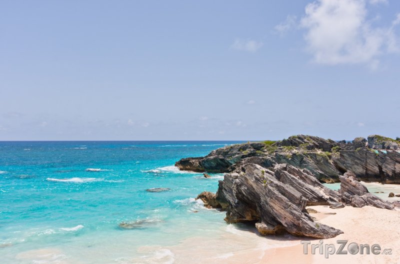 Fotka, Foto Horseshoe Bay panorama (Bermudy)