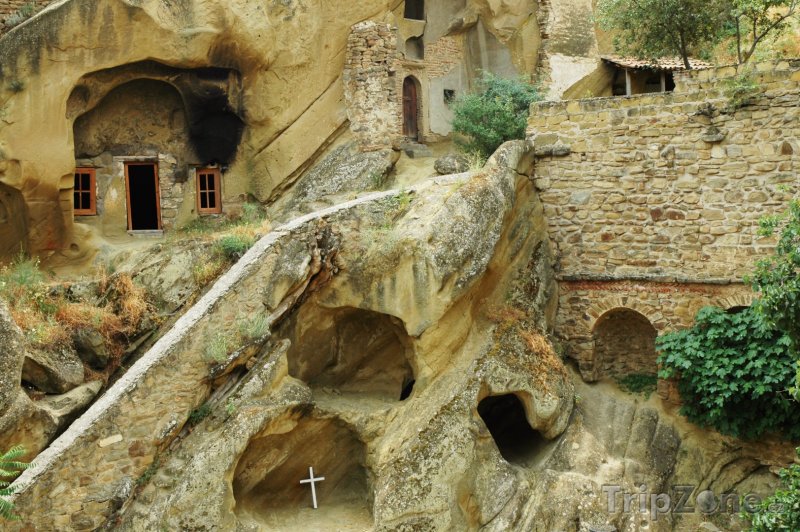Fotka, Foto Jeskyně v komplexu David Gareja (Gruzie)