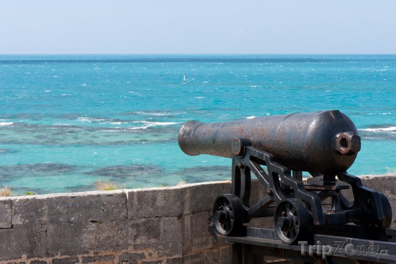 Fotka, Foto Kanon v pevnosti (Bermudy)