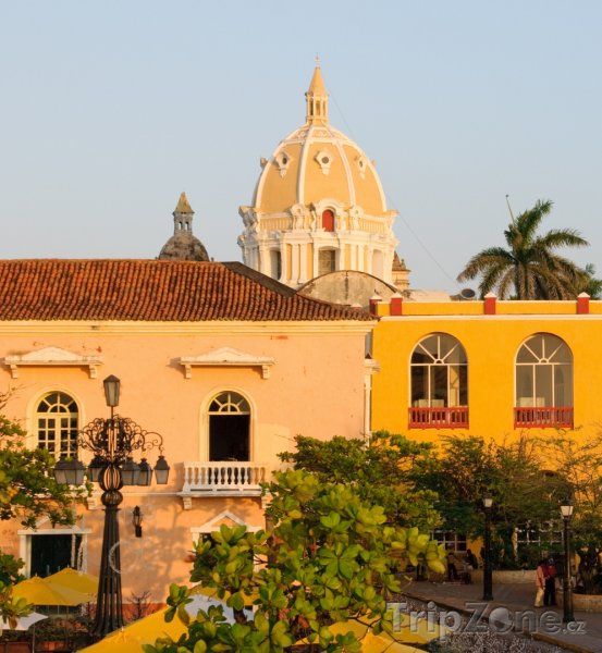 Fotka, Foto Katedrála v Cartageně (Kolumbie)