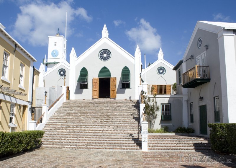 Fotka, Foto Kostel St. Peter's v St. George's (Bermudy)