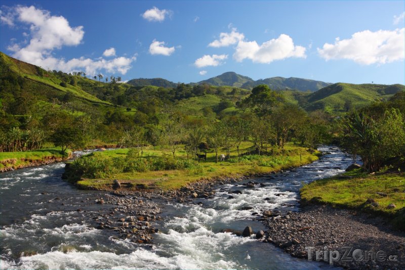 Fotka, Foto Krajina u města Monteverde (Kostarika)