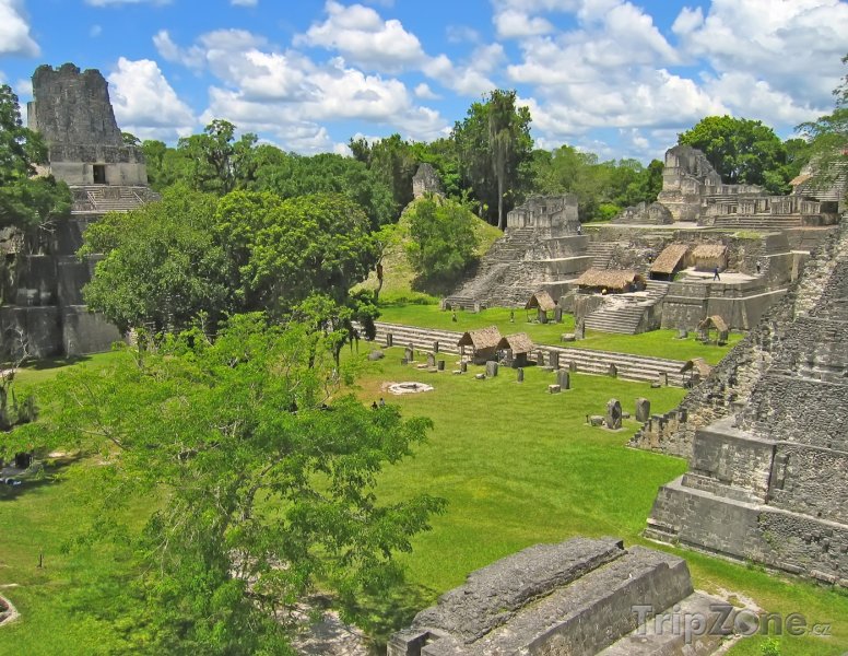 Fotka, Foto Mayské město Tikal (Guatemala)