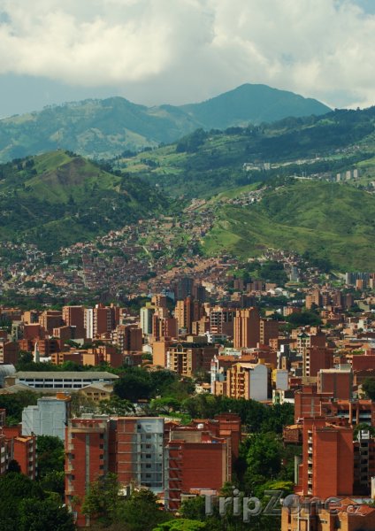 Fotka, Foto Medellín panorama (Kolumbie)