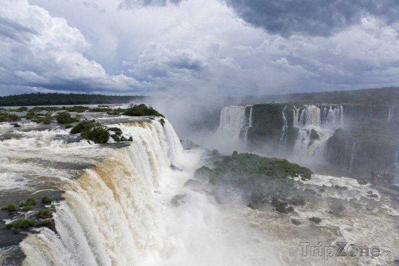 Fotka, Foto Panorama vodopádů Iguazu (Argentina)