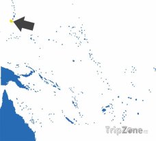 Poloha Guamu na mapě