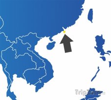 Poloha Macaa na mapě Asie