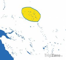 Poloha Marshallových ostrovů na mapě