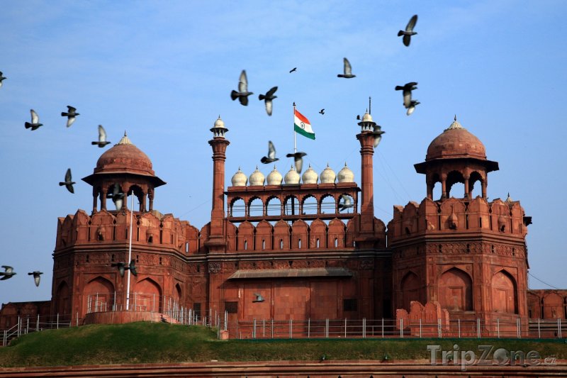 Fotka, Foto Red Fort v Dillí (Indie)
