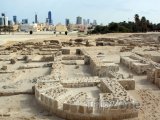 Ruiny u pevnosti Qal'at al-Bahrain
