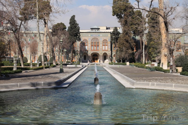 Fotka, Foto Šáhův palác v Teheránu (Írán)