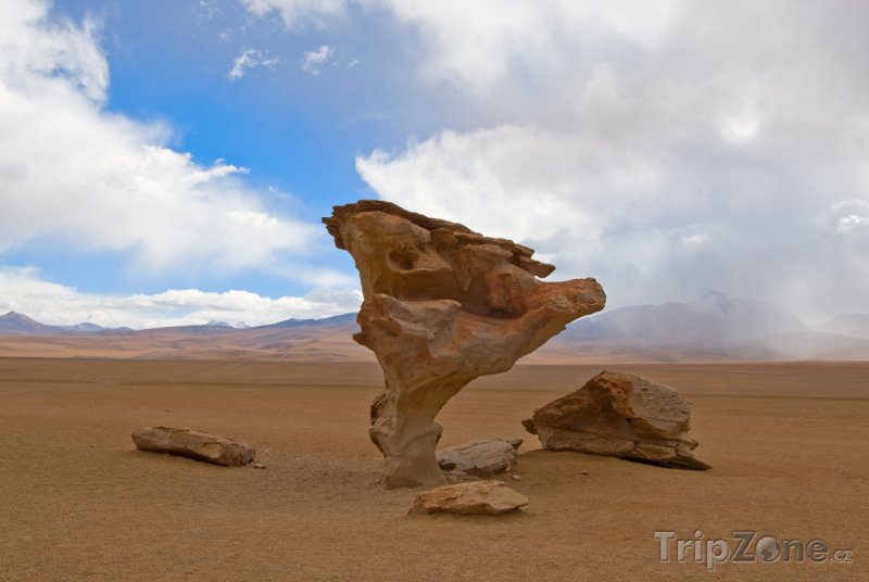 Fotka, Foto Skalní formace Arbol de Piedra (Bolívie)