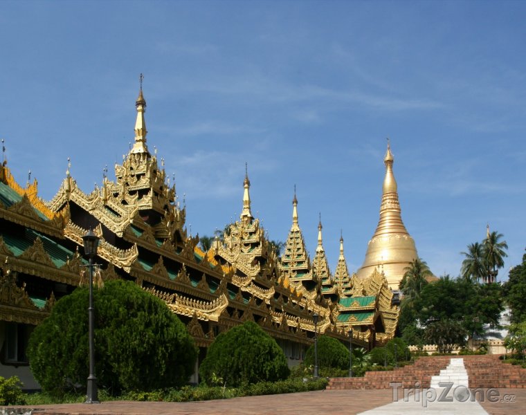 Fotka, Foto Šweitigoumská pagoda v Rangúnu (Barma)