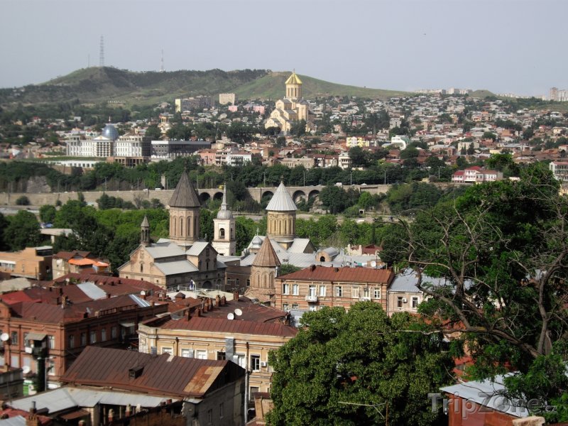 Fotka, Foto Tbilisi panorama (Gruzie)