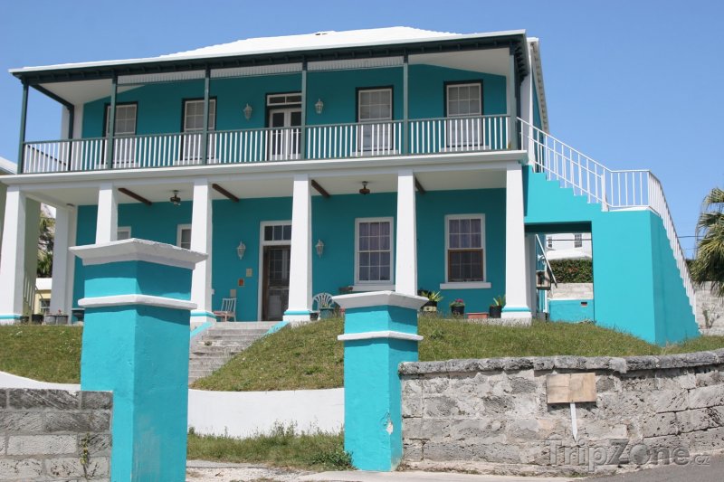 Fotka, Foto Typický dům na Bermudách (Bermudy)