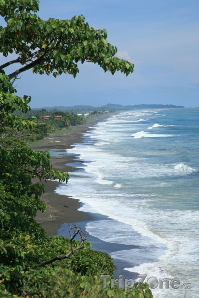 Fotka, Foto Vlny na pobřeží (Kostarika)