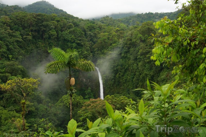 Fotka, Foto Vodopád La Fortuna (Kostarika)