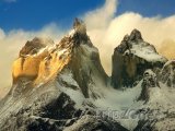 Vrcholky hor v Torres del Paine