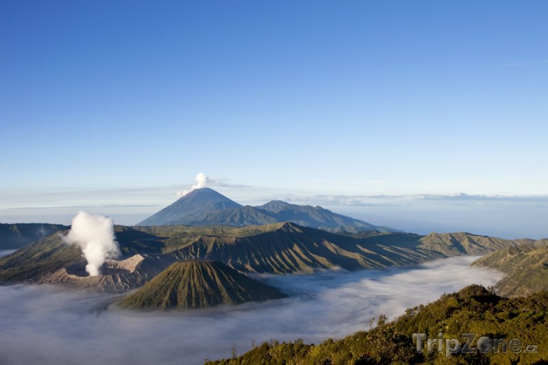 Fotka, Foto Východní Jáva, vulkán Mount Bromo (Indonésie)