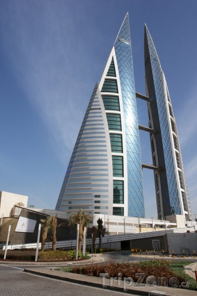 Fotka, Foto WTC Twin towers v Manámě (Bahrajn)