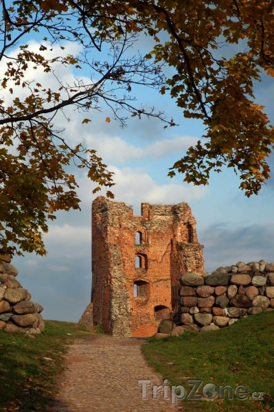 Fotka, Foto Zřícenina hradu v Novogrodeku (Bělorusko)
