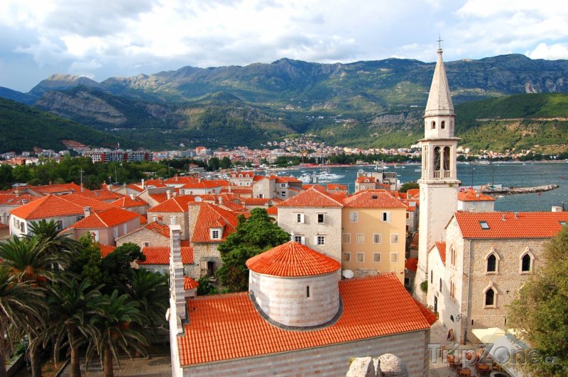 Fotka, Foto Budva, panorama města (Černá Hora)