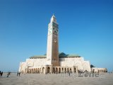 Casablanca, mešita Hasana II. s minaretem
