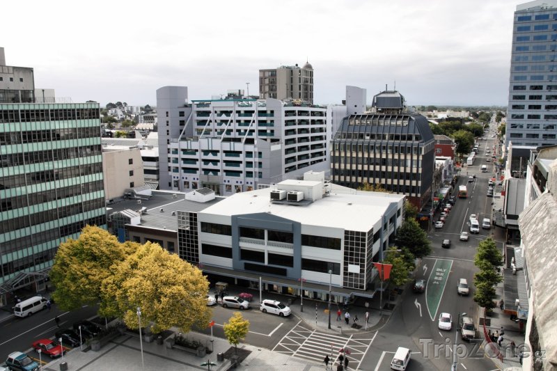 Fotka, Foto Centrum města Christchurch (Nový Zéland)