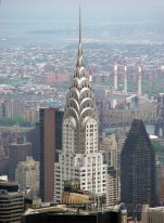 Chrysler Building na Manhattanu