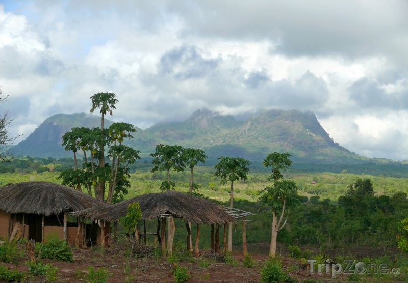 Fotka, Foto Hory v pohoří Lebombo (Mosambik)