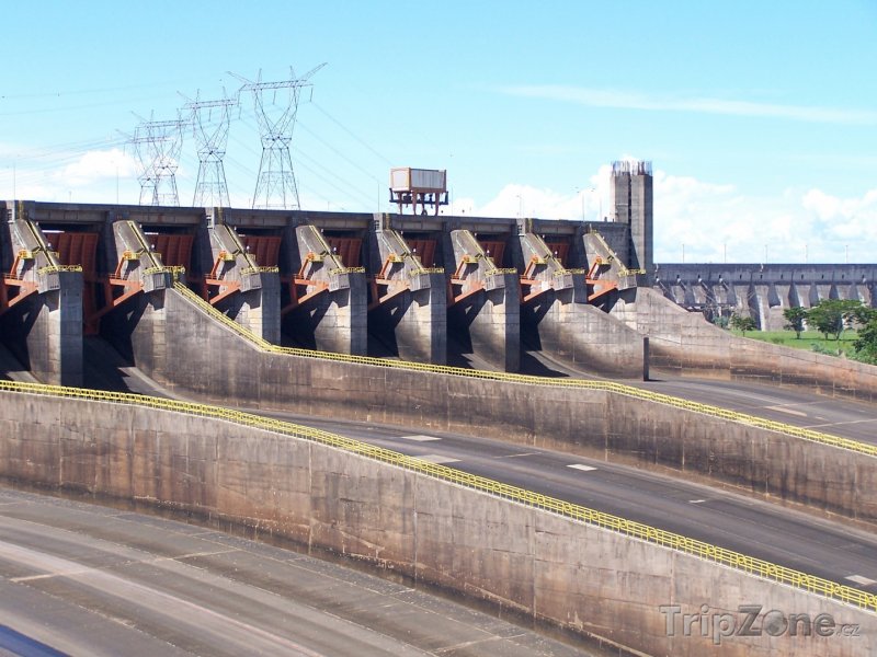 Fotka, Foto Itaipú, druhá nejvýkonnější vodní elektrárna na světě (Paraguay)