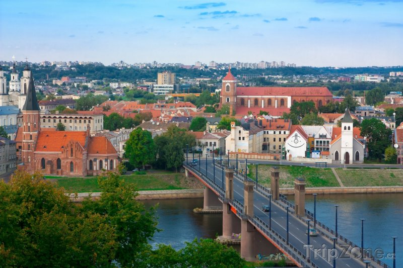 Fotka, Foto Kaunas panorama (Litva)