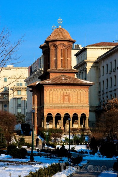 Fotka, Foto Kostel Kretzulescu (Bukurešť, Rumunsko)